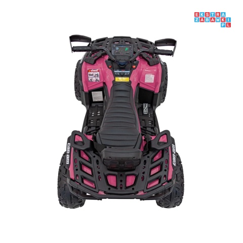 [DK-CA005] Quad CAN-AM Outlander 4x200W 24V/7Ah EVA LED - różowy