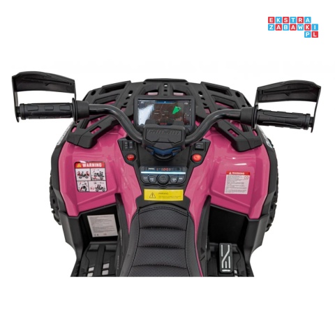 [DK-CA005] Quad CAN-AM Outlander 4x200W 24V/7Ah EVA LED - różowy