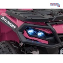 [DK-CA005] Quad CAN-AM Outlander 4x200W 24V/7Ah EVA LED - różowy