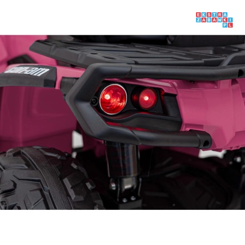 [DK-CA005] Quad CAN-AM Outlander 4x200W 24V/7Ah EVA LED - różowy