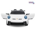 [DK-P911] Auto Porsche 911 GT3 na akumulator 4x200W 24V/10Ah EVA Bluetooth ekoskóra - biały