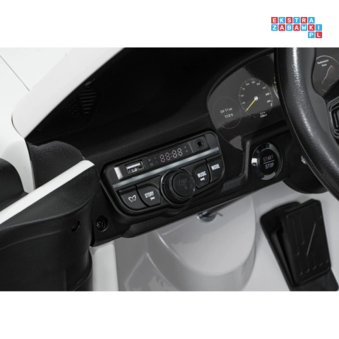 [DK-P911] Auto Porsche 911 GT3 na akumulator 4x200W 24V/10Ah EVA Bluetooth ekoskóra - biały