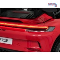 [DK-P911] Auto Porsche 911 GT3 na akumulator 4x200W 24V/10Ah EVA Bluetooth ekoskóra - czerwony