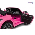 [DK-P911] Auto Porsche 911 GT3 na akumulator 4x200W 24V/10Ah EVA Bluetooth ekoskóra - różowy