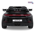 [DK-P911.MP4] Auto Porsche 911 GT3 na akumulator 4x200W 24V/10Ah Odtwarzacz MP4 Bluetooth ekoskóra - czarny