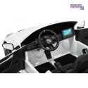 [DK-P911.MP4] Auto Porsche 911 GT3 na akumulator 4x200W 24V/10Ah Odtwarzacz MP4 Bluetooth ekoskóra - biały