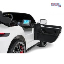 [DK-P911.MP4] Auto Porsche 911 GT3 na akumulator 4x200W 24V/10Ah Odtwarzacz MP4 Bluetooth ekoskóra - biały