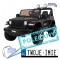 [JWR555] Jeep Wrangler Rubicon 4x45W 12V/14Ah EVA, pokrowiec, pilot, LED, MP3, BT - czarny [S]