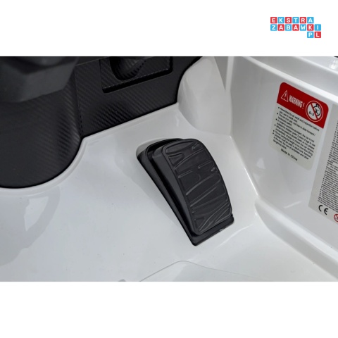 [QLS-6388] Lamborghini SIAN na akumulator 12V/7Ah 4x4 (2x18W 2x35W) ekoskóra pilot EVA LED - biały