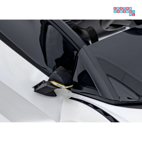[QLS-6388] Lamborghini SIAN na akumulator 12V/7Ah 4x4 (2x18W 2x35W) ekoskóra pilot EVA LED - biały
