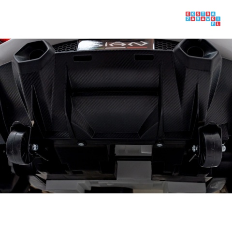 [QLS-6388] Lamborghini SIAN na akumulator 12V/7Ah 4x4 (2x18W 2x35W) ekoskóra pilot EVA LED - biały