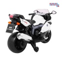 [PA.283] Motocykl BMW K1300S z kółkami pomocniczymi na akumulator 12V/5.5Ah dźwięki światła - biały