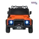 [QLS-8605] Land Rover Defender 110 SVX Concept na akumulator 2x100W 24V/7Ah EVA bluetooth ekoskóra - pomarańczowy