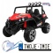 [S2588-LIFT] Buggy Grand Lift na akumulator 4x45W 24V/7Ah pilot MP3 LED EVA - czerwony