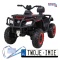 [S615] Quad ATV XT-speed 4x80W 24V/10Ah EVA, pokrowiec, LED, MP3 - czerwony
