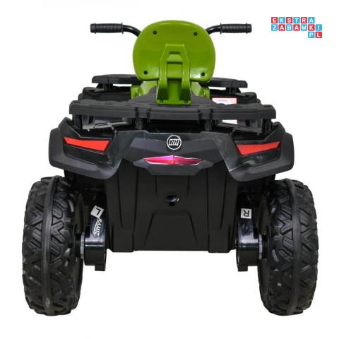 [S615] Quad ATV XT-speed 4x80W 24V/10Ah EVA, pokrowiec, LED, MP3 - zielony