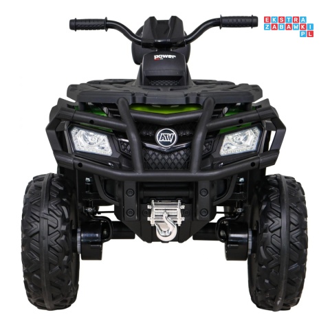 [S615] Quad ATV XT-speed 4x80W 24V/10Ah EVA, pokrowiec, LED, MP3 - zielony