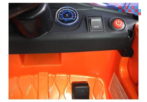 [outlet] Auto HL1638 2x45W na Akumulator z Pilotem Ekoskóra EVA LED