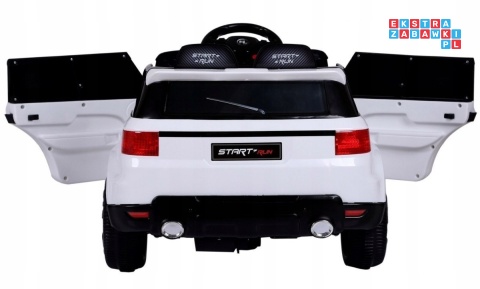 [outlet] [HL-1638] Auto Start Run z pilotem na akumulator 12V/4.5Ah 2x30W MP3 LED pilot pokrowiec - biały