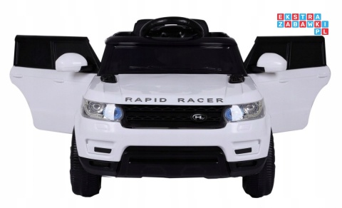 [outlet] [HL-1638] Auto Start Run z pilotem na akumulator 12V/4.5Ah 2x30W MP3 LED pilot pokrowiec - biały