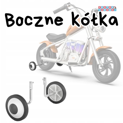 Boczne kółka treningowe do motocykla Hyper GOGO CRUISER 12 i PIONEER 12 [S]