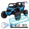 [CA003] Mocny Maverick ATV CAN-AM Buggy 4X200W 24V/10Ah EVA, pokrowiec, pilot LED, MP3, BT - niebieski