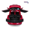 [DK-P911.MP4] Auto Porsche 911 GT3 na akumulator 4x200W 24V/10Ah Odtwarzacz MP4 Bluetooth ekoskóra - czerwony
