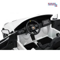 [DK-P911.STRONG] Auto Porsche 911 GT3 na akumulator 2x280W 24V/10Ah Ciche silniki Bluetooth pilot - biały