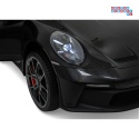 [DK-P911.STRONG] Auto Porsche 911 GT3 na akumulator 2x280W 24V/10Ah Ciche silniki Bluetooth pilot - czarny