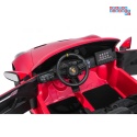 [DK-P911.STRONG] Auto Porsche 911 GT3 na akumulator 2x280W 24V/10Ah Ciche silniki Bluetooth pilot - czerwony