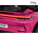 [DK-P911.STRONG] Auto Porsche 911 GT3 na akumulator 2x280W 24V/10Ah Ciche silniki Bluetooth pilot - różowy