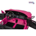 [DK-P911.STRONG] Auto Porsche 911 GT3 na akumulator 2x280W 24V/10Ah Ciche silniki Bluetooth pilot - różowy