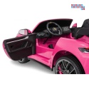 [DK-P911.STRONG] Auto Porsche 911 GT3 na akumulator 2x280W 24V/10Ah Ciche silniki Bluetooth pilot - różowy