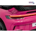 [DK-P911.STRONG] Auto Porsche 911 GT3 na akumulator 2x280W 24V/10Ah Ciche silniki Bluetooth pilot - różowy