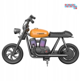 [HG1034186] Motocykl Hyper Gogo Pioneer 12 Plus na akumulator 22V 160W - pomarańczowy