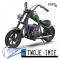 [HG1020473] Motocykl Hyper Gogo Cruiser 12 Plus na akumulator 22V/5.2Ah 160W - zielony