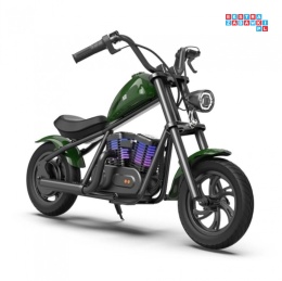 [HG1020473] Motocykl Hyper Gogo Cruiser 12 Plus na akumulator 22V/5.2Ah 160W - zielony