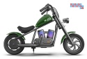 [HG1020473] Motocykl Hyper Gogo Cruiser 12 Plus na akumulator 22V/5.2Ah 160W - zielony