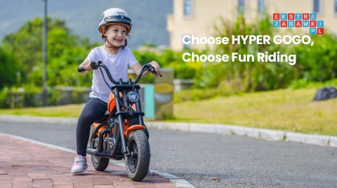 [HG1020473] Motocykl Hyper Gogo Cruiser 12 Plus na akumulator 22V/5.2Ah 160W - zielony