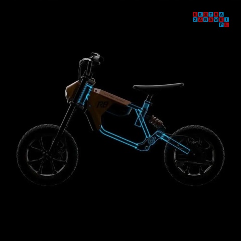 [HG1020489] Motocykl Hyper GoGo R8 do 75 kg na akumulator 500W 36V/5,2Ah off-road Enduro Cross 20km/h 6-14 lat