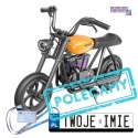 [HG1034186] Motocykl Hyper Gogo Pioneer 12 Plus na akumulator 22V 160W - pomarańczowy