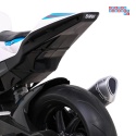 [JT5001] Motocykl BMW HP4 na akumulator 12V/7Ah 2x35W ekoskóra EVA panel dźwiękowy - niebieski