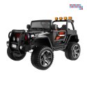 [WXE1688] Autko Monster Jeep na akumulator 24V/10Ah 4x120W pilot regulacja siedzenia LED EVA - czarny