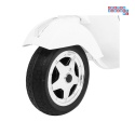 [PX150] Skuter Vespa na akumulator 12V/4.5Ah 2x25W EVA ekoskóra kluczyki - biały
