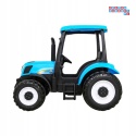 [A011A] Traktor New Holland na akumulator 24V/10AH 2x200W EVA ekoskóra pilot - niebieski
