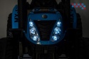 [A011A] Traktor New Holland na akumulator 24V/10AH 2x200W EVA ekoskóra pilot - niebieski