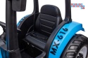 [A011A] Traktor New Holland na akumulator 24V/10AH 2x200W EVA ekoskóra pilot - niebieski