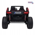 [SX1929] Buggy Clash STRONG 4x4 (2x300W + 2x35W) 24V/14Ah 16km/h EVA pilot ekoskóra - czerwony