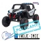 [XMX-603B] Duży Buggy SUPERSTAR UTV-MX 2000N dwuosobowy, wersja 300W 4x75W 24V/9Ah pilot, pokrowiec, LED, MP3 - biały [S]