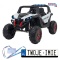 [XMX-603B] Duży Buggy SUPERSTAR UTV-MX 2000N dwuosobowy, wersja 300W 4x75W, 24V/9Ah pilot, pokrowiec, LED, MP3 - biały